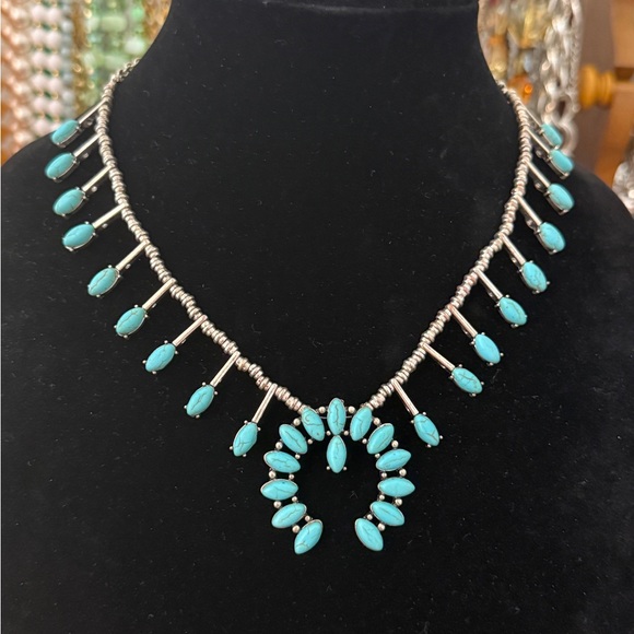 Southwestern Naja Crescent Necklace - Picture 5 of 7